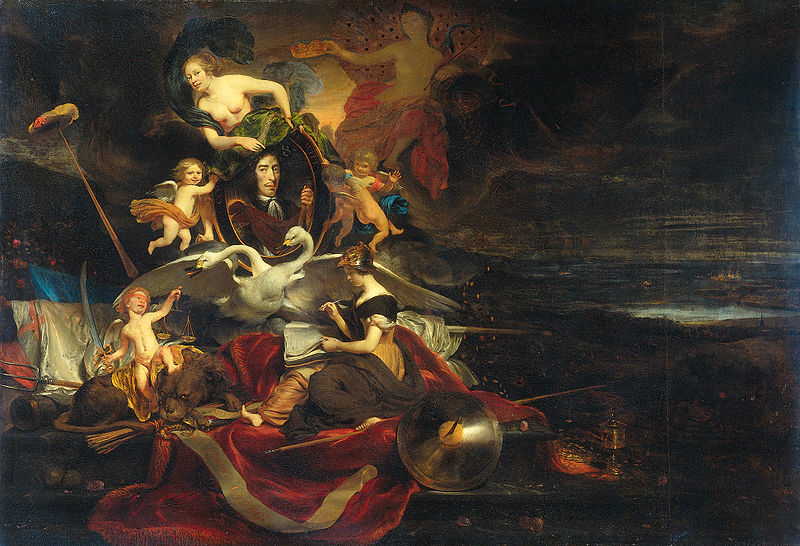 Allegory on the raid at Chatham